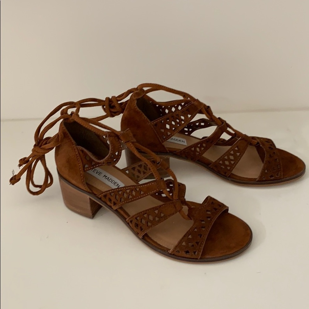 Steve Madden block heel shoes